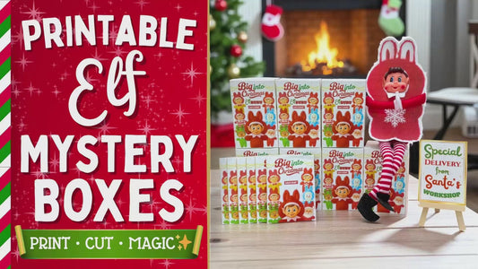 Video of easy elf ideas ELFBUBU christmas elf blind box and mystery bags surprise ideas
